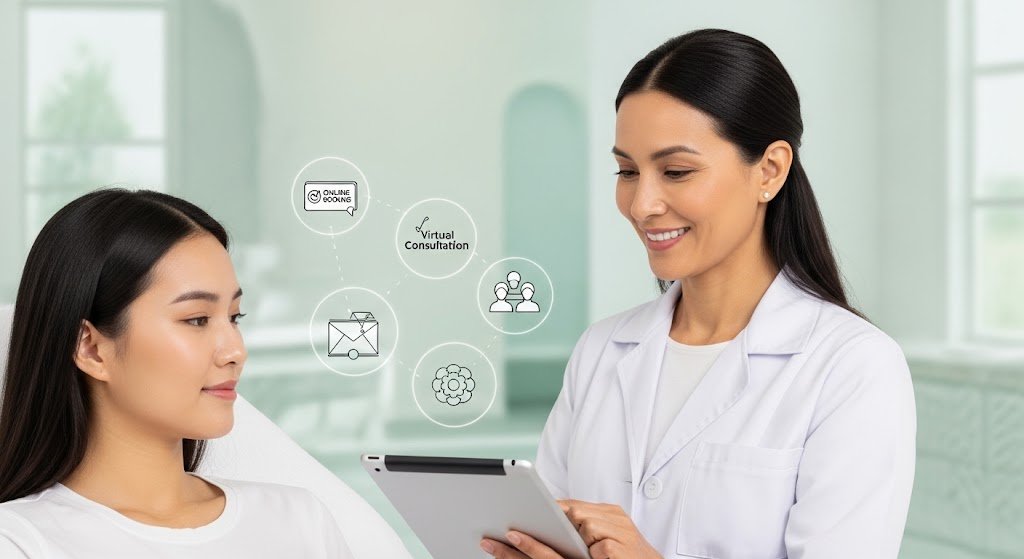 Integração de Ferramentas Digitais no Atendimento ao Cliente de Estética